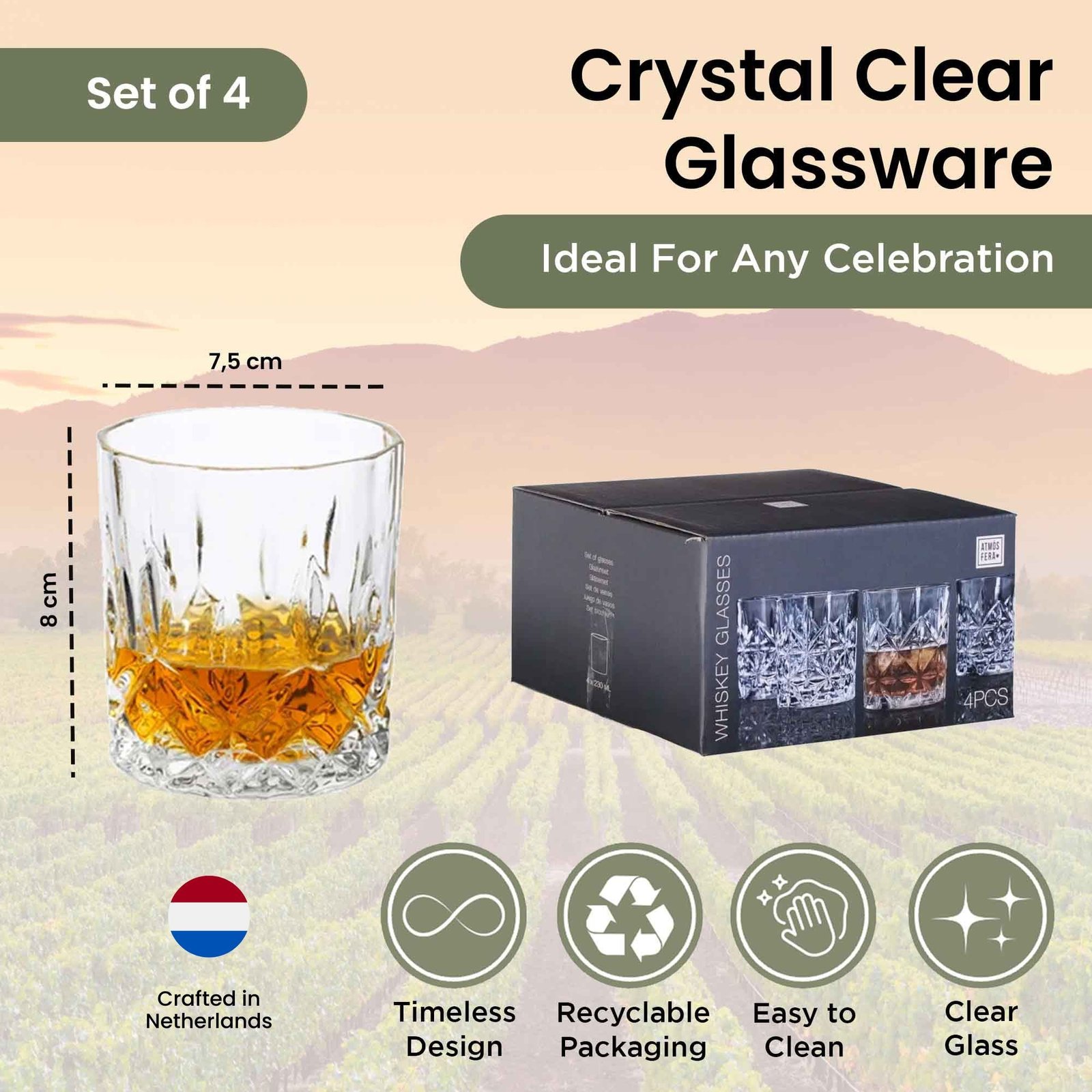 Tumbler Drinking Glasses - Image 4